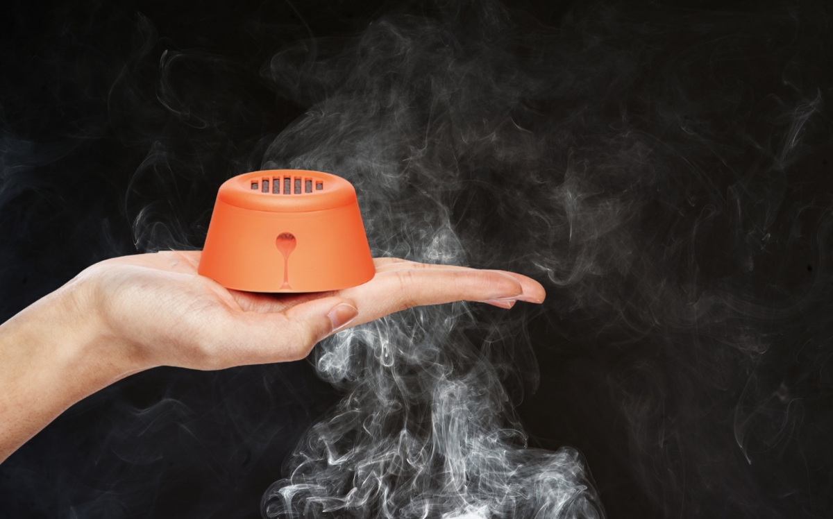 SAFE T SYL防煙マスク（2個入り）　火災時に有害な煙を防ぎ、呼吸をサポート。